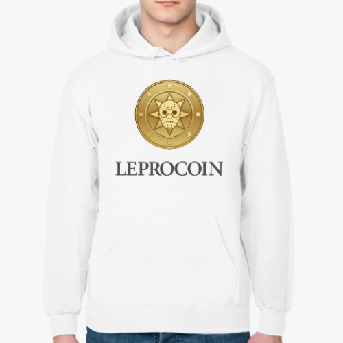 Толстовка худи Leprocoin