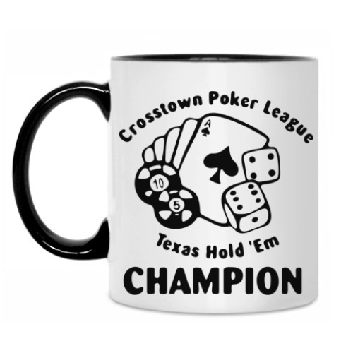 Кружка texas hold'em champion