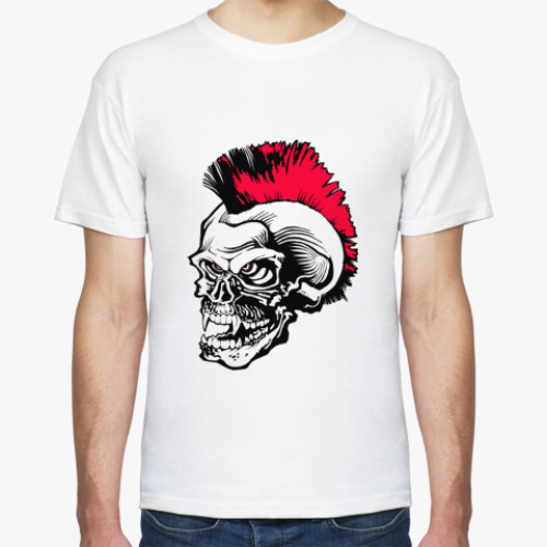 Футболка Punk skull