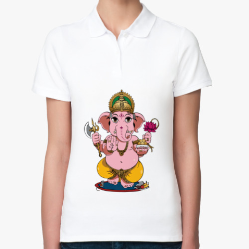 Женская рубашка поло Ganesha