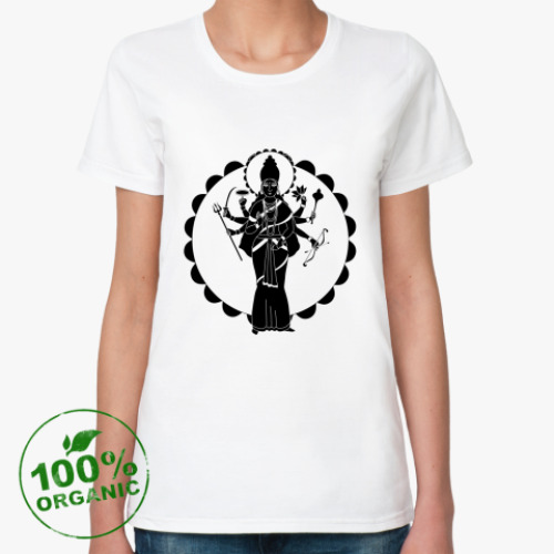 Женская футболка из органик-хлопка  Дурга
