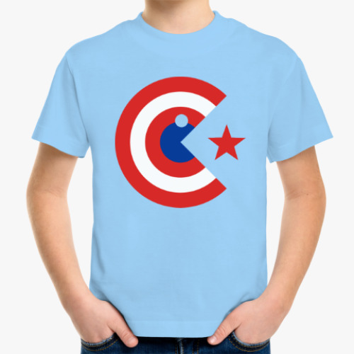Детская футболка Captain Pacman