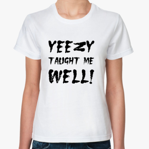 Классическая футболка Yeezy Kanye West