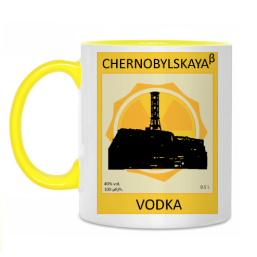 Кружка VODKA CHERNOBYLSKAYA