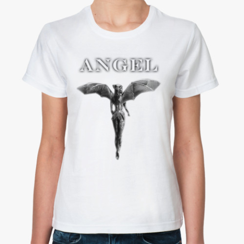 Классическая футболка Ангел