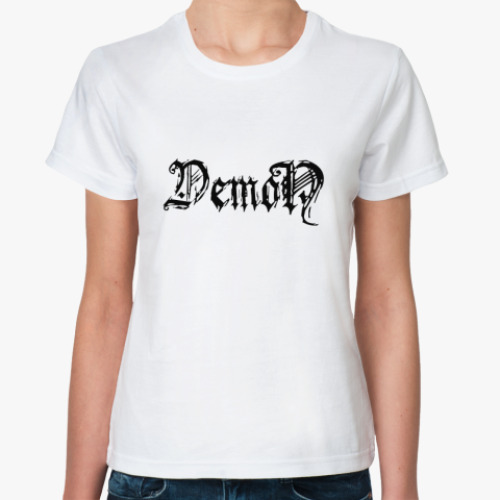 Классическая футболка Demon