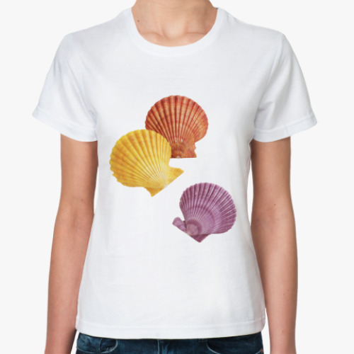 Классическая футболка Seashells
