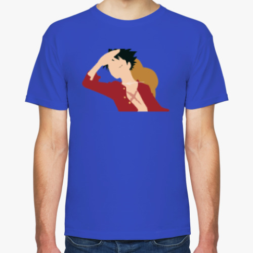 Футболка One Piece - Monkey D Luffy Minimal