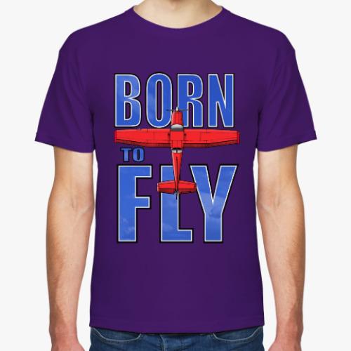 Футболка BORN TO FLY Cessna-172