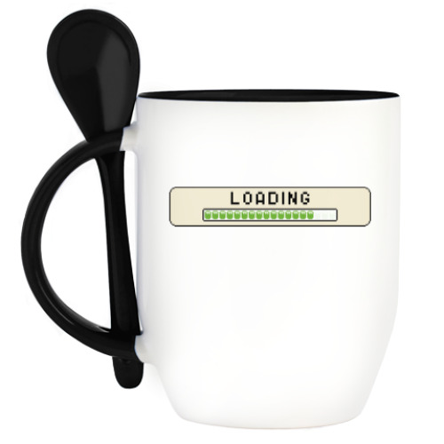 Кружка с ложкой Loading