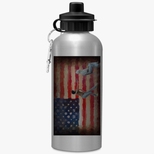 Бутылка с карабином (500 мл) This is America