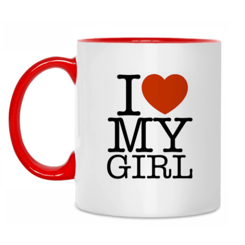 Кружка I love my girl