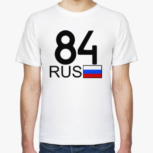 Футболка 84 RUS (A777AA)