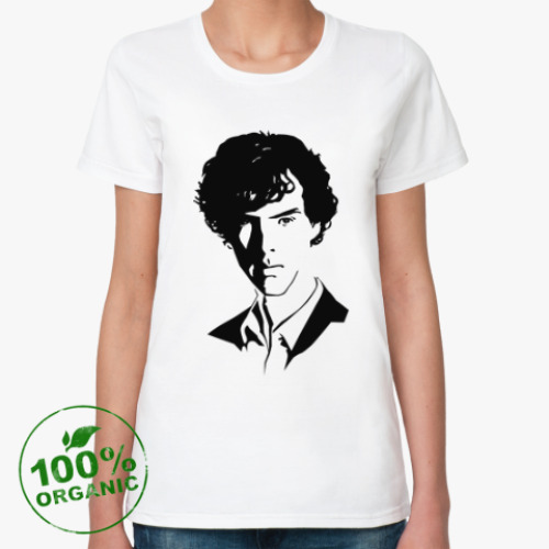 Женская футболка из органик-хлопка Sherlock / Ше́рлок