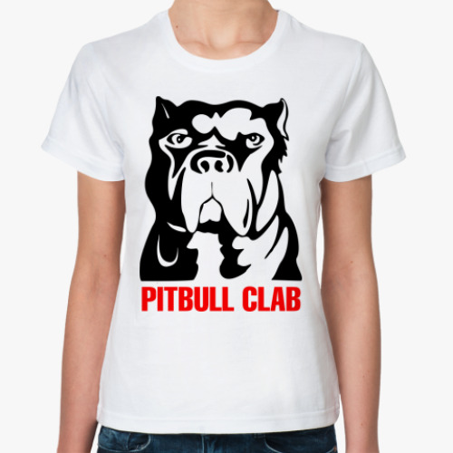 Классическая футболка  'Питбуль Клуб'