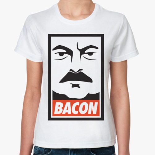 Классическая футболка Bacon (Obey)