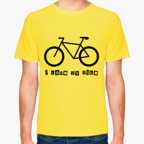 Футболка I Love My Bike