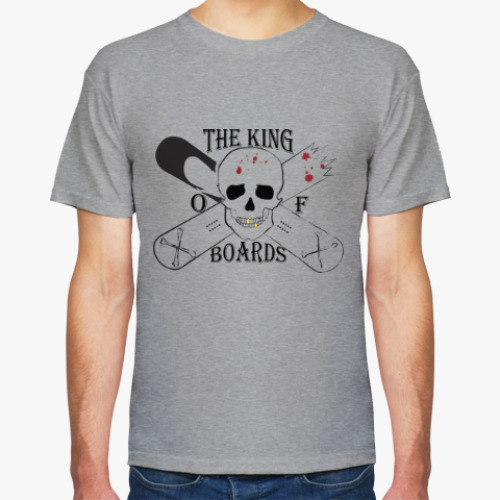 Футболка Сноуборд  - The king of boards