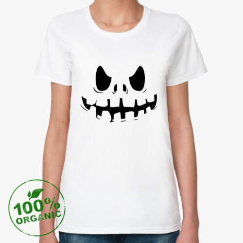 Женская футболка из органик-хлопка Зомби/Привидение