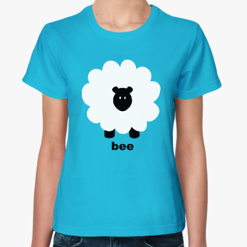 Женская футболка Овца