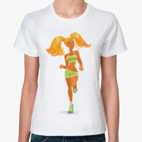 Классическая футболка GIRL
