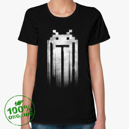 Женская футболка из органик-хлопка Space Invaders Punisher