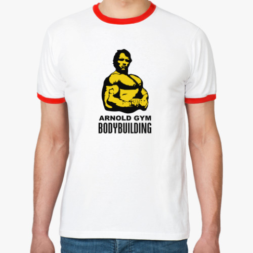 Футболка Ringer-T Arnold - Bodybuilding