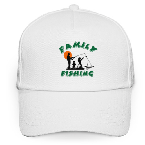 Кепка бейсболка Семейная рыбалка