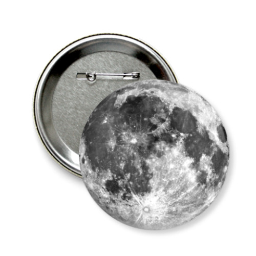 Значок 58мм 'Moon'