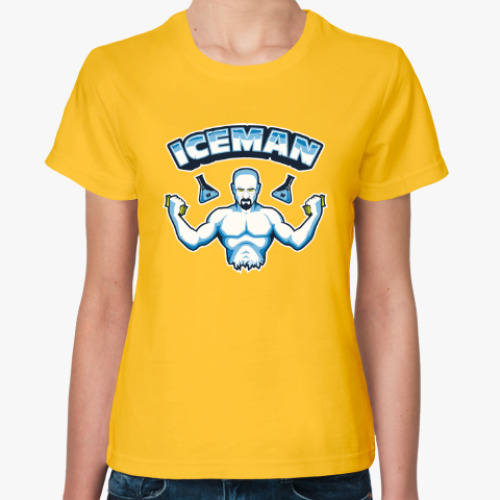 Женская футболка Iceman