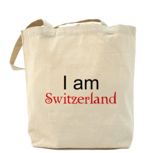 Сумка шоппер I am Switzerland