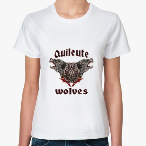 Классическая футболка Quileute wolves