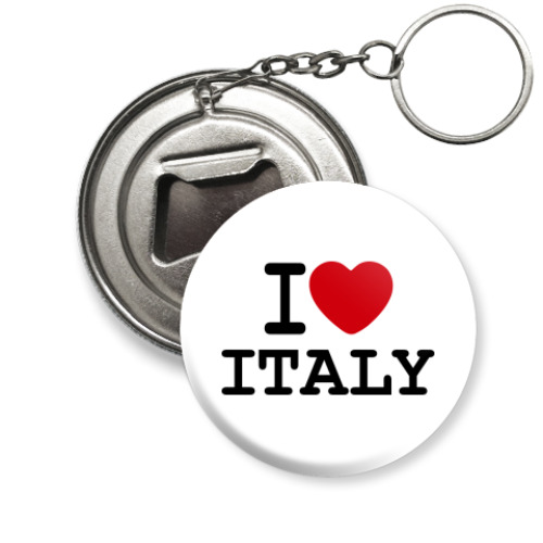 Брелок-открывашка  Love Italy