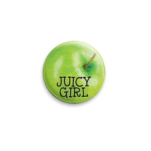 Значок 25мм Яблочко Juicy Girl
