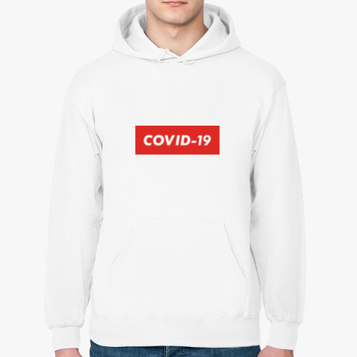 Толстовка худи COVID-19 SUPREME