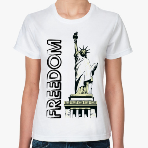 Классическая футболка Свобода!