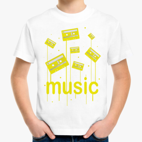 Детская футболка Music