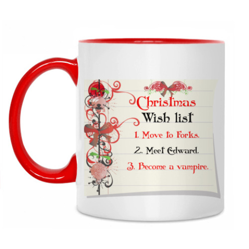 Кружка Christmas wish list