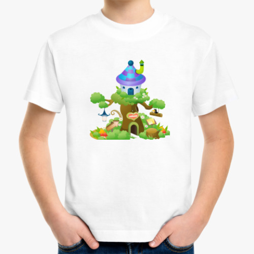 Детская футболка Сказочный дом