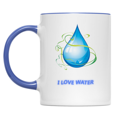 Кружка Я люблю воду