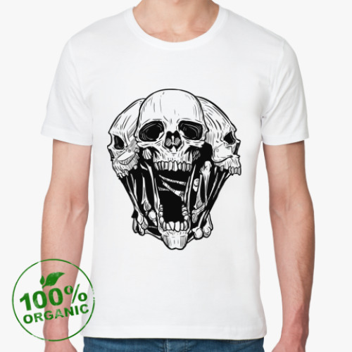 Футболка из органик-хлопка Skull