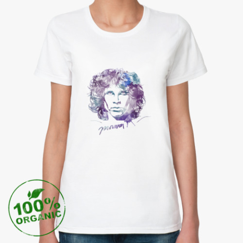 Женская футболка из органик-хлопка Джим Мооррисон - The Doors