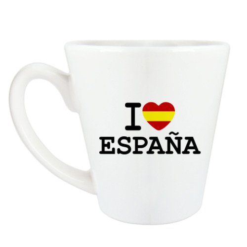 Чашка Латте I Love España