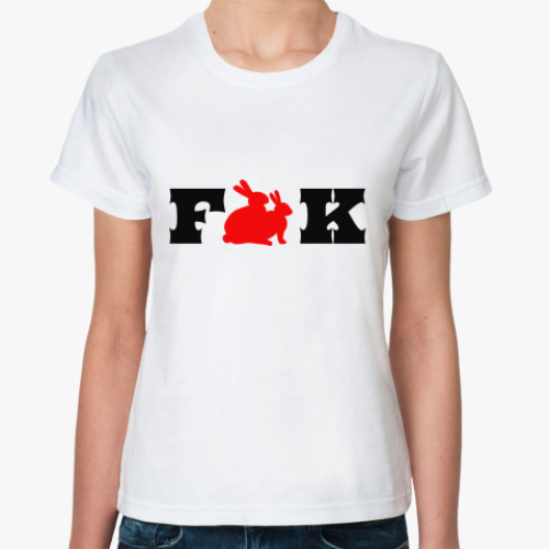 Классическая футболка Fuck