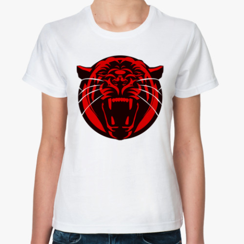 Классическая футболка  пантера