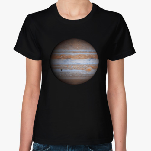 Женская футболка Юпитер