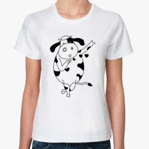 Классическая футболка Корова