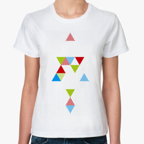 Классическая футболка Треугольники