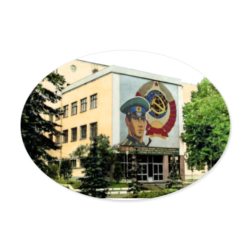 Виниловые наклейки Московский пограничный институт ФСБ России