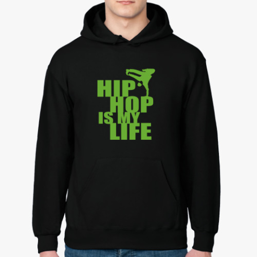 Толстовка худи Hip Hop my life